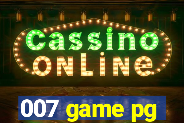 007 game pg